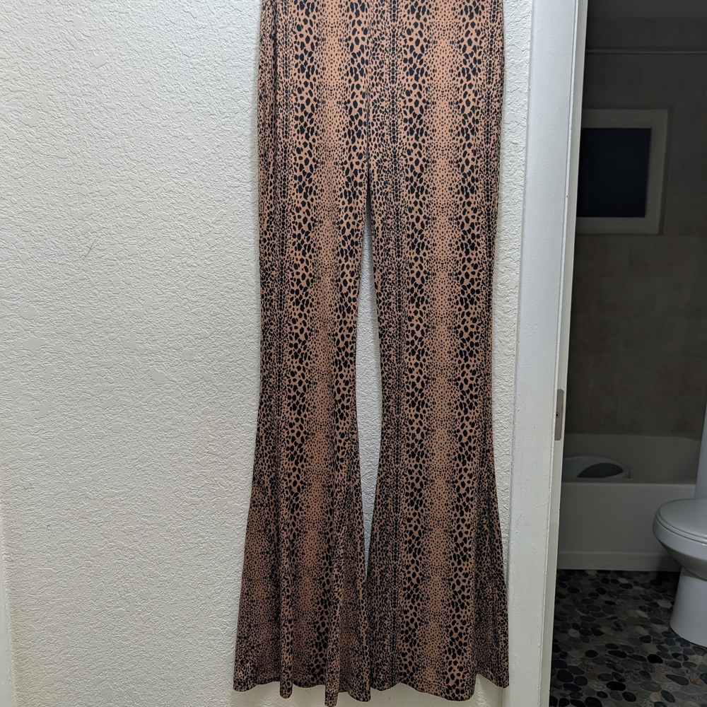 Mossimo Supply Co. Animal Print Flare Pants